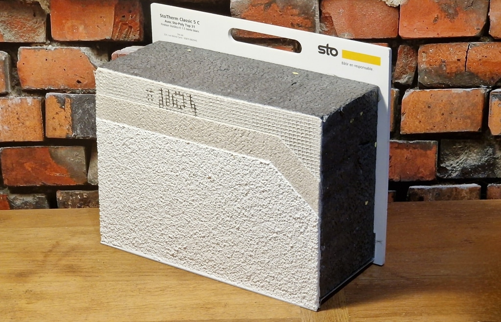 Illustration d’une mise en œuvre ITE.